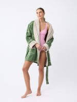 Windowpane Resort Robe - Last Chance - Image 13