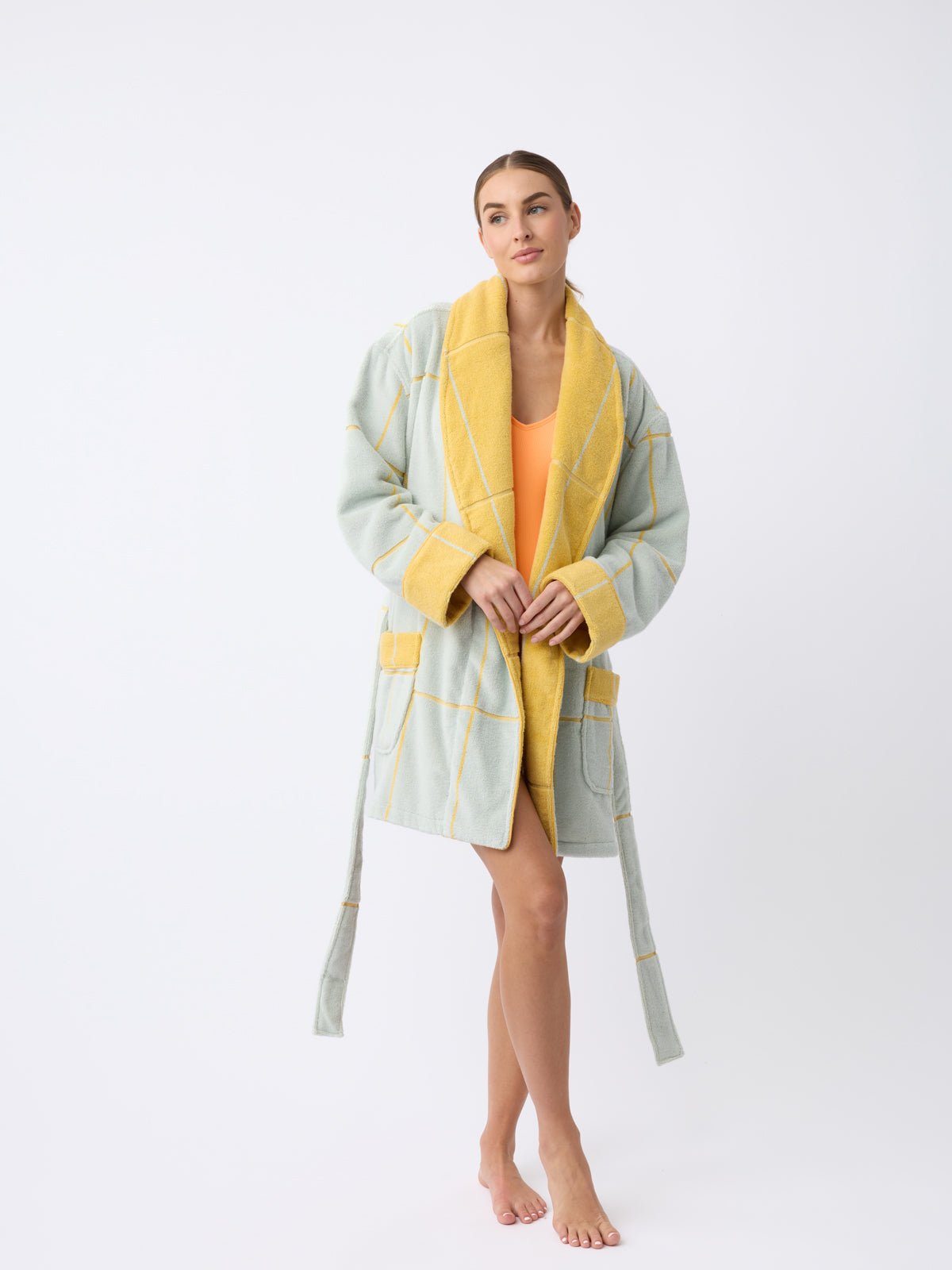 1_Sunnysky_windowpaneresortrobe.jpg Windowpane Resort Robe - Last Chance - Image 1