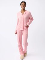 Women's Bamboo Rib-Knit Classic Pajama Pant - Image 14