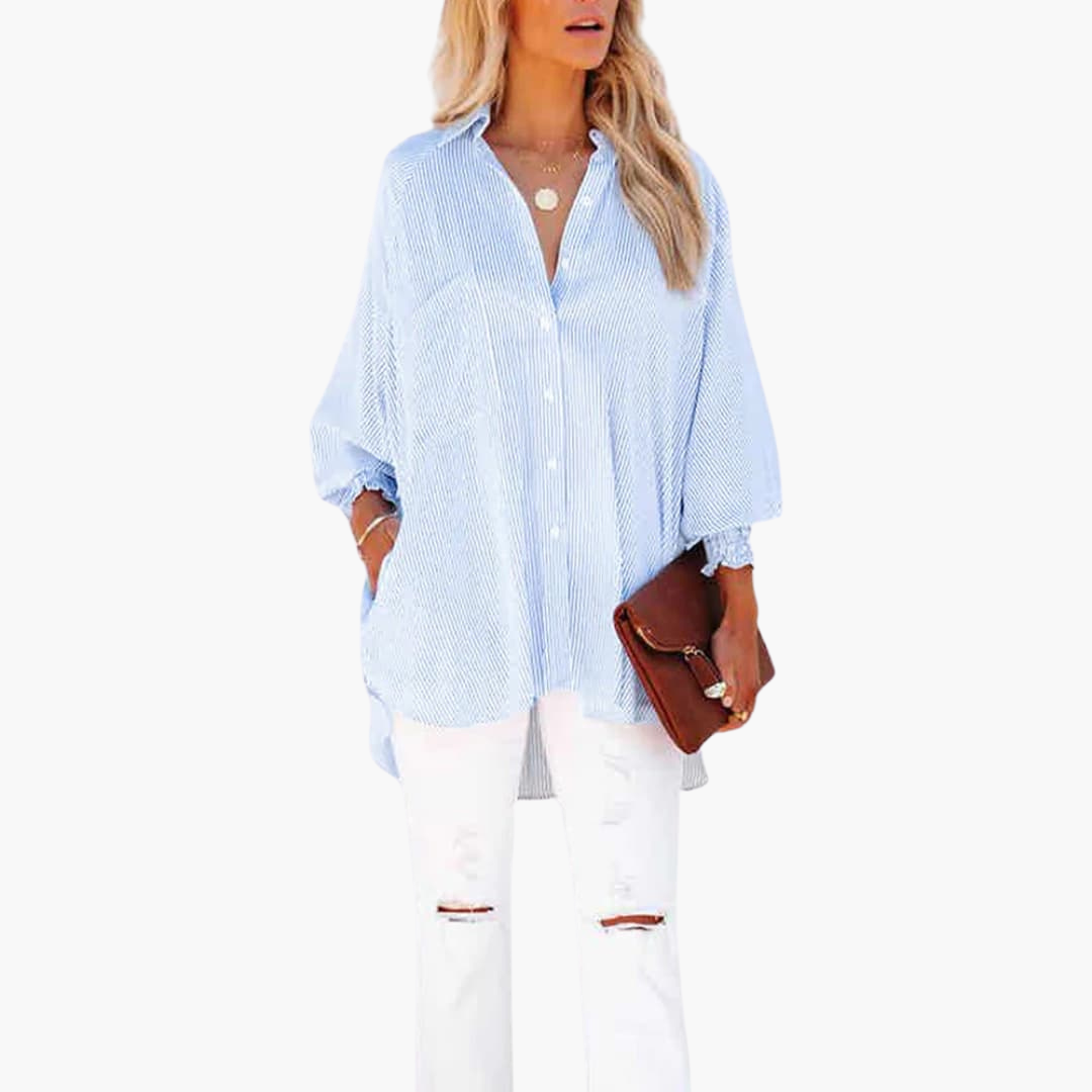 1_beb1feb4-42a0-42f3-b0ac-81c20c51c48d.png Casual Women's Shirt with Button Placket – Comfortable & Stylish - Image 1