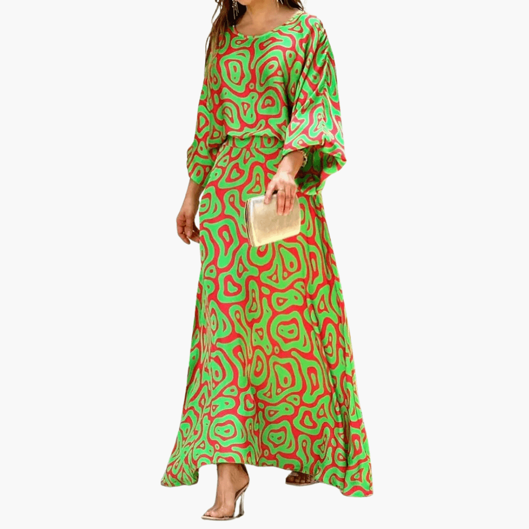 1_d34d338a-ac51-4a02-8945-39e5786fe827.png Women's Maxi Dress with Print – Boho & Summer Dress Style - Image 1