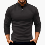 Sweatshirt with Zipper for Men, Sporty & Comfortable