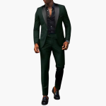 Elegant Wedding Suit - Men's Two-Piece with Modern Cut