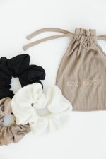 Bamboo Rib-Knit Scrunchies - Last Chance - Image 5