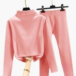 Women's Fleece Set with Long Sleeves and Elastic Waistband - Image 4