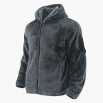 Men's Teddy Jacket with Zipper and Long Sleeves - Image 15
