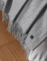 Cashmere Tassel Throw - Last Chance - Image 2