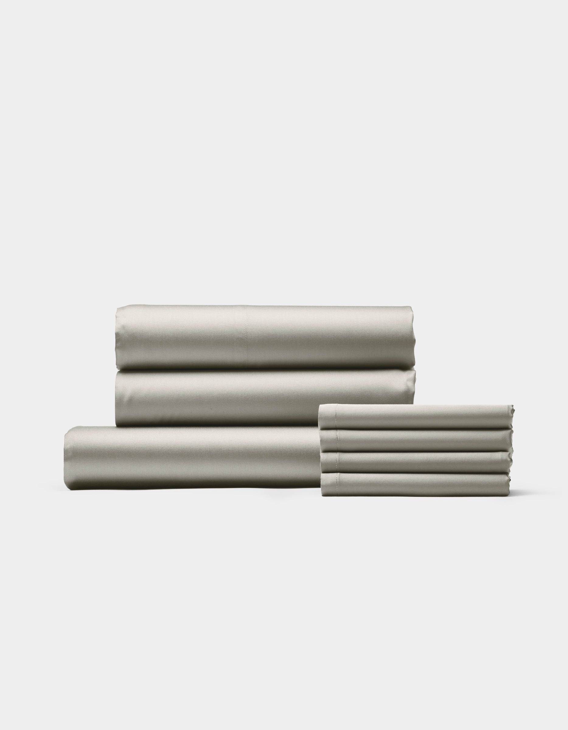 251010_CoreBeddingBundle_LightGrey_Silo.jpg Bamboo Bedding Core Bundle - Image 1
