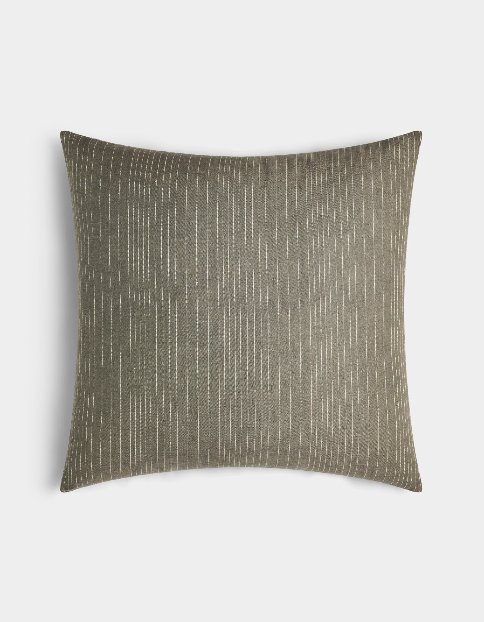 251010_StripedThrowPillow_24x24_Smoke_Silo_large_0d61a38a-7c29-4753-8c51-e29d15f95233.jpg Striped Throw Pillow - Image 1