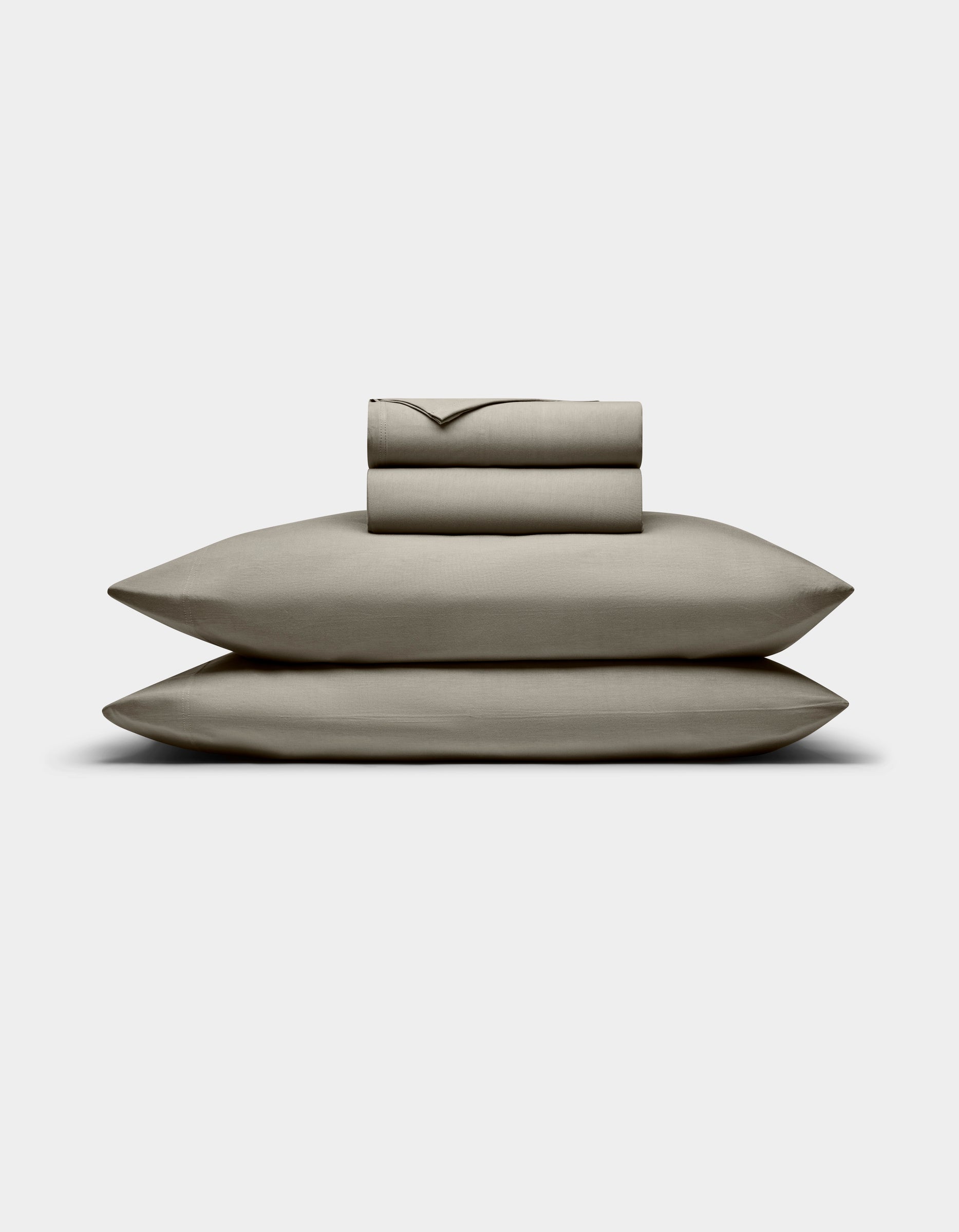 251032_BambooJerseySheetSet_Stone_Silo.jpg Bamboo Jersey Sheet Set - Image 1