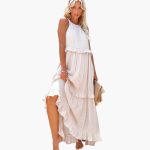 Maxi Dress Layers - Ruffle Dress for Women, Elegant & Airy - Image 3