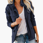 Transitional Jacket with Pockets for Women - Image 4