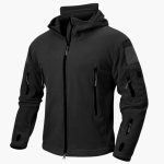 Men’s Hooded Jacket with Zipper and Pockets - Image 7