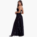 Lace Dress in Vintage Style for Women – Long & Elegant - Image 2