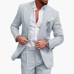 Two-Piece Business Suit for Men - Image 3