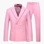 Men's Summer Suit Two-Piece with Blazer and Trousers - Image 3