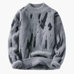 Cozy Men's Sweater with Print – warm & stylish - Image 6