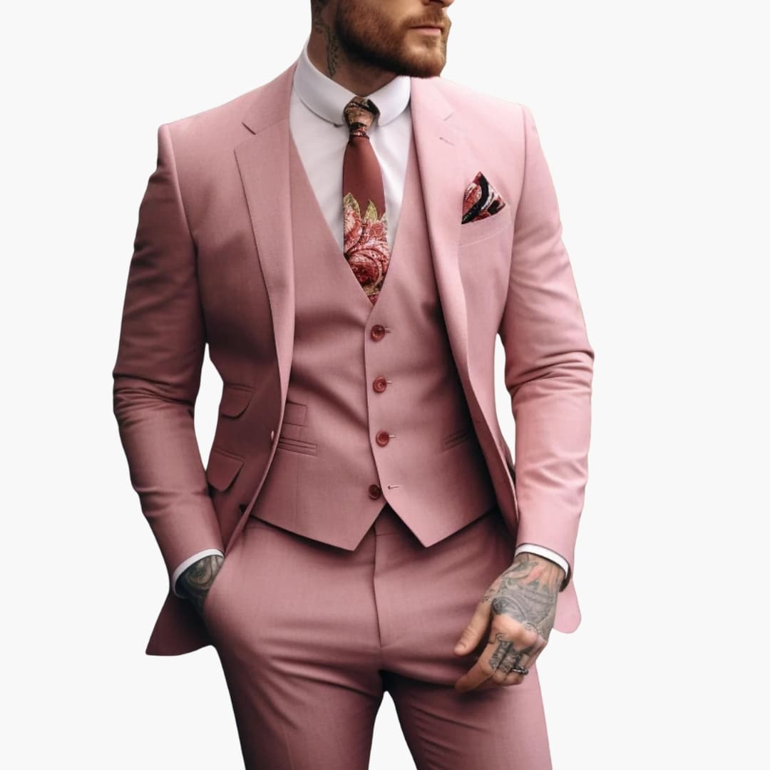 2_33_06073543-66d1-4f77-8c86-fd2afe7d86ac.jpg Men's Suit with Vest and One-Button Blazer for Every Season - Image 1