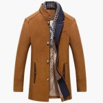 Warm Heritage Wool Coat for Men – Elegant Winter Coat - Image 4