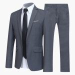 Suit Set with Tie for Men – Elegant & Complete - Image 2