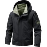 Men's Ski Jacket with Hood and Zipper - Image 7