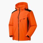 Men's Ski Jacket with Hood and Zipper Pockets - Image 6