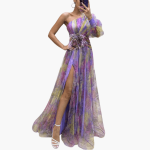 Elegant Party Dress for Women – Deep Cut & Sexy - Image 2