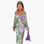 Elegant Maxi Corset Dress for Women – Stylish & Festive - Image 2