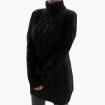 Turtleneck Knit Sweater for Women – Elegant, Soft Top - Image 2