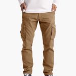 Men's Summer Cargo Pants with Pockets and Adjustable Waist - Image 6