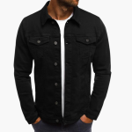Men's Denim Jacket – Stylish Casual Jacket for Men - Image 2
