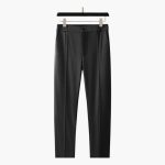 Men's Summer Two-Piece Set with Short Sleeve Shirt and Slim Fit Pants - Image 4