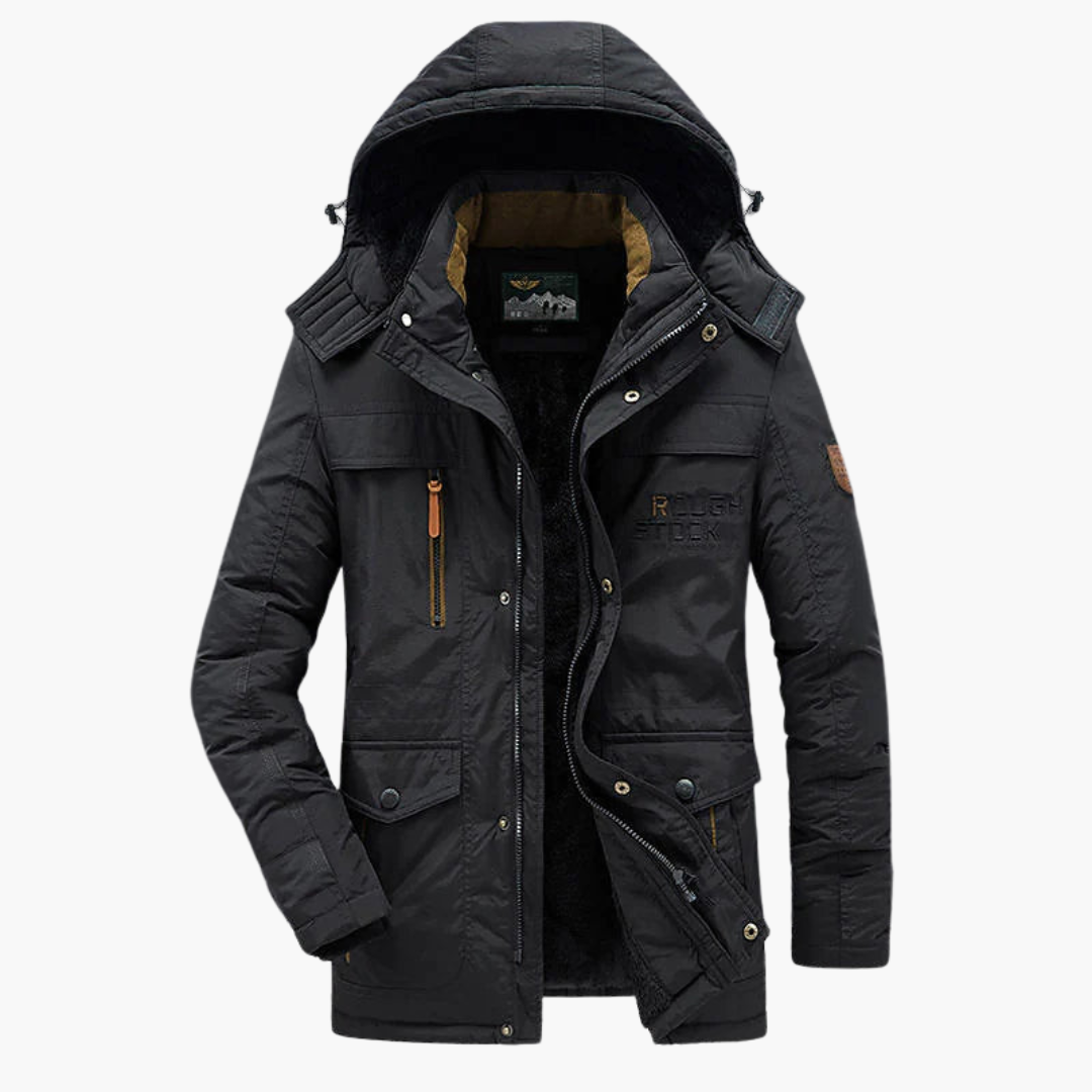 2_94780d93-14c8-4b8f-b5b4-e15b4016fe6b.png Men's Parka Jacket with Adjustable Hood and Fleece Lining - Image 1