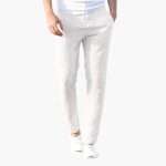 Men's Trousers with Drawstring Waist and Slim Fit - Image 5