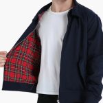 Ribbed Cuff Harrington Jacket for Men - Image 2