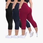 Capri Leggings Set - For Women with High Waist Sport - Image 3