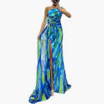 Vibrant Maxi Dress for Women - Colorful Design - Image 2