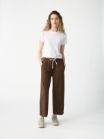 Women's Studio Cropped Wide Leg Pant - Image 7