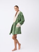Windowpane Resort Robe - Last Chance - Image 14