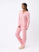 Women's Bamboo Rib-Knit Classic Pajama Pant - Image 15
