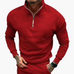 Men's Zip-Up Sweatshirt – Comfortable and Stylish - Image 2