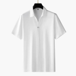 Two-Piece Set for Men – Short Sleeve Shirt with Trousers - Image 2