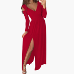 Evening Dress for Women – Long, Elegant & With High Slit - Image 2