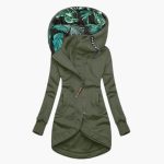Women’s Winter Jacket with Hood and Pockets - Image 3