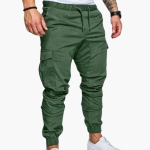Men's Cargo Jogger Pants - Comfortable Leisure Pants - Image 2