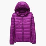 Women’s Quilted Jacket with Hood - Image 4