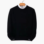 Warm Men's Knit Sweater – Stylish & Comfortable in Winter - Image 2
