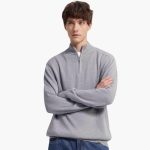 Men's Merino Zip Sweater Soft & Warm - Image 2