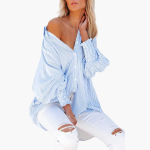 Casual Women's Shirt with Button Placket – Comfortable & Stylish - Image 2