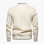 Classic Men's Knit Sweater – Comfortable & Stylish in Winter - Image 2